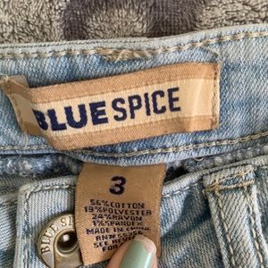 Women’s blue spice high waisted skinny jeans size 3